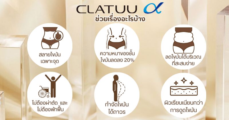 สลายไขมันด้วยความเย็น (Clatuu)